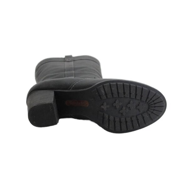 Timberland Earthkeepers Ruston Black Waterproof Pull-On Riding Boots Womens 8 - Picture 5 of 10